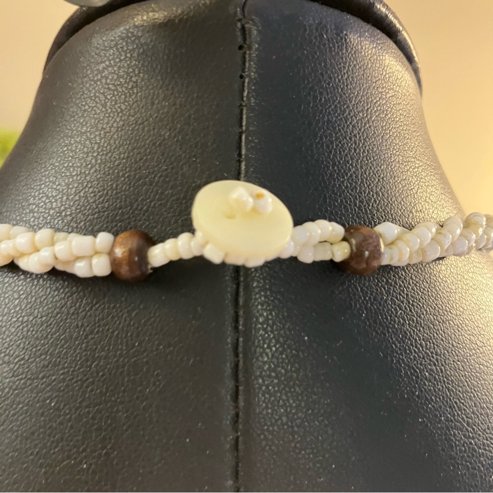 Large Stone Marble Rectangle Statement Necklace N… - image 6